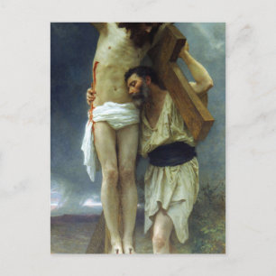 Carte Postale Compassion de William-Adolphe Bouguereau