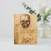 Carte Postale COMPÉTENCE ET DENTS, CLINIQUE DENTAIRE, Parchemin (Debout devant)