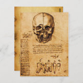 Carte Postale COMPÉTENCE ET DENTS, CLINIQUE DENTAIRE, Parchemin (Devant / Derrière)