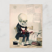 CARTE POSTALE COMPÉTENCE, SKELETON, DROGUES, PHARMACEUTIQUES (Devant)