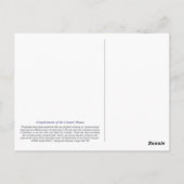 Carte Postale Compléments de la maison cosmique (Dos)