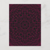 Carte postale complète Neon Grid (Noir) - Personna (Devant)
