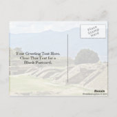 Carte Postale Complexe Monte Alban (Dos)