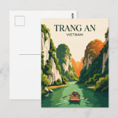 Carte Postale Complexe paysager de Trang An Vietnam (Devant / Derrière)