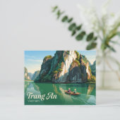 Carte Postale Complexe paysager de Trang An Vietnam (Debout devant)