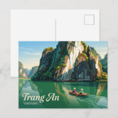 Carte Postale Complexe paysager de Trang An Vietnam (Devant / Derrière)