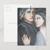 Carte Postale Complicité d'un Couple (Devant / Derrière)