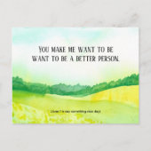 Carte Postale Compliment Dire Quelque Chose De Nice Jour 1er Jui (Devant)