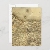 Carte Postale Composé du comté d'Édimbourg (Devant / Derrière)
