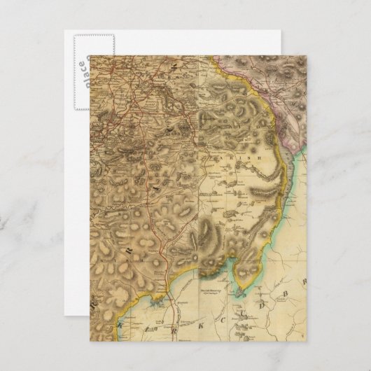 Carte Postale Composite Ayrshire (Devant / Derrière)