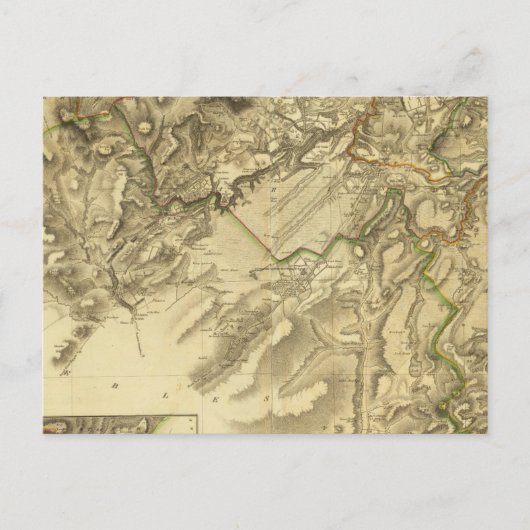 Carte Postale Composite Édimbourg Shire (Devant)