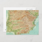 Carte Postale Composite Espagne, Portugal (Devant / Derrière)