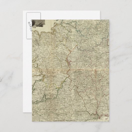 Carte Postale Composite Irlande (Devant / Derrière)