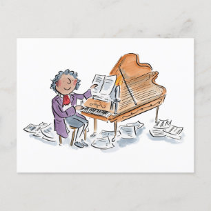 Carte Postale Compositeur