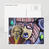 Carte Postale compositeur d'art urbain (Devant / Derrière)
