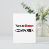 Carte Postale Compositeur le plus chaud du monde (Debout devant)