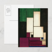Carte Postale Composition, 1922 (Devant / Derrière)