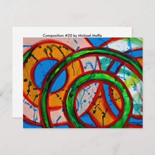 Carte Postale Composition #20 par Michael Moffa (Devant / Derrière)