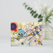 Carte Postale Composition 8 par After Wassily Kandinsky (Debout devant)