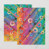 Carte Postale Composition Abstraite (Devant / Derrière)