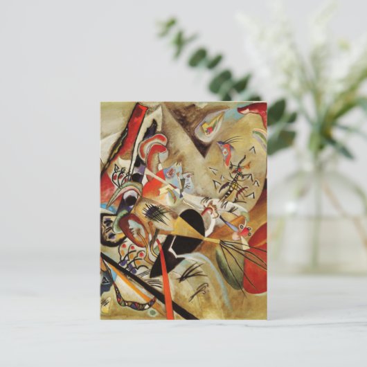 Carte Postale Composition de Kandinsky (Debout devant)