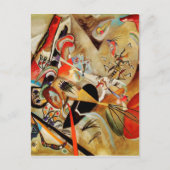 Carte Postale Composition de Kandinsky (Devant)