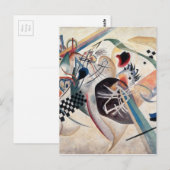Carte Postale Composition de Kandinsky (Devant / Derrière)