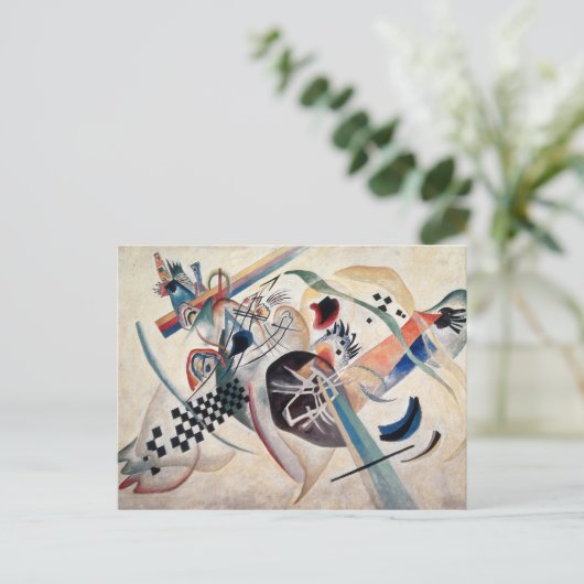 Carte Postale Composition de Kandinsky (Debout devant)