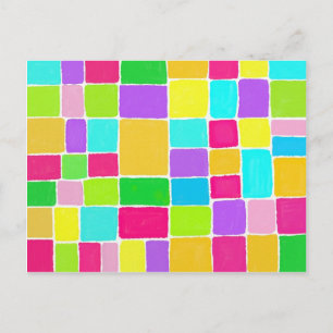 Carte Postale Composition de l'aquarelle