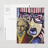 Carte Postale composition de l'art urbain (Devant / Derrière)