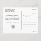 Carte Postale Composition de Noël coupée en papier Salaire d'ent (Dos)