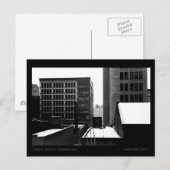 Carte Postale Composition en hiver urbain (Devant / Derrière)