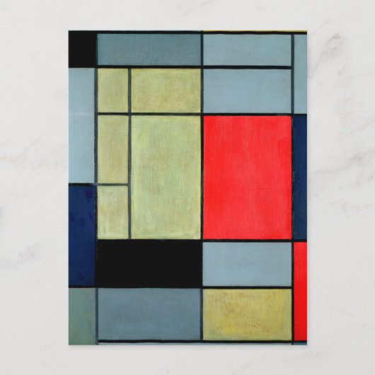 Carte Postale Composition I, 1920 (Devant)