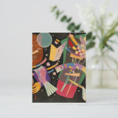 Carte Postale Composition Kandinsky 10 Peinture Abstraite (Debout devant)