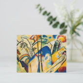 Carte Postale Composition Kandinsky IV (Debout devant)