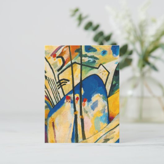 Carte Postale Composition Kandinsky IV (Debout devant)