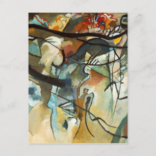 Carte Postale Composition Kandinsky V Peinture Abstraite