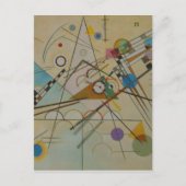 Carte Postale Composition Kandinsky VIII (Devant)