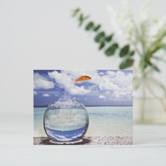 Carte Postale Composition numérique (Debout devant)