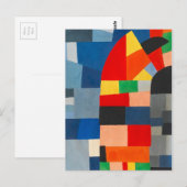 Carte Postale Composition par Otto Freundlich (Devant / Derrière)