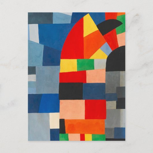 Carte Postale Composition par Otto Freundlich (Devant)