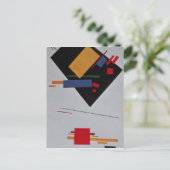 Carte Postale Composition suprématiste, 1915 (Debout devant)