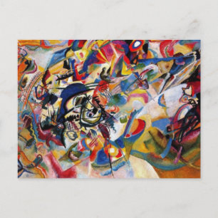 Carte Postale Composition VII de Kandinsky