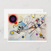 Carte Postale Composition VIII, Wassily Kandinsky (Devant / Derrière)