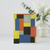 Carte Postale Composition XX par Theo van Doesburg (Debout devant)