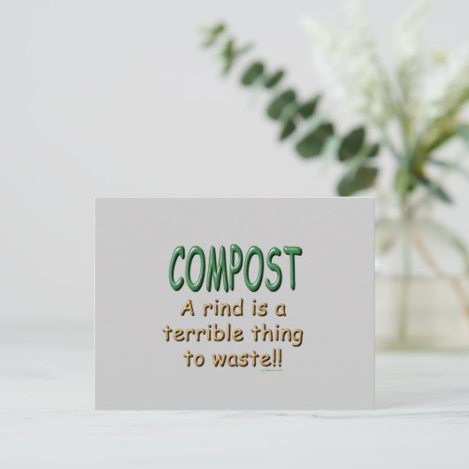 Carte Postale Compost (Debout devant)