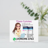 Carte Postale Comprar Cytotec Misoprostol (Debout devant)