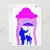 Carte Postale Comprendeur de chiens (Devant / Derrière)