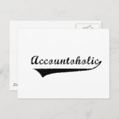 Carte Postale Comptable (Devant / Derrière)