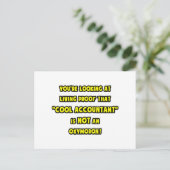 Carte Postale Comptable Cool N'est pas un Oxymore (Debout devant)